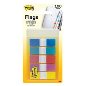 3M POST-IT FLAG JAIPUR COLLECTION (100SHT) 0.47"X1.7" 683-JAIPUR