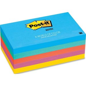 3M POST-IT JAIPUR COLLECTION NOTES 12'S/PKT 1.5"X2" 653AU