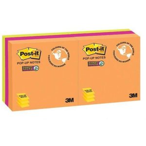 3M POST-IT SUPER STICKY POP UP RIO DE JANEIRO COLOUR 3"X3"(90'S) R330-6SSUC
