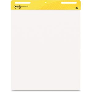 3M POST-IT EASEL PADS WHITE 25"X30.5" 559