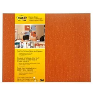 3M POST-IT MEMOBOARD TANGELO 18"X23" 558F-TNG
