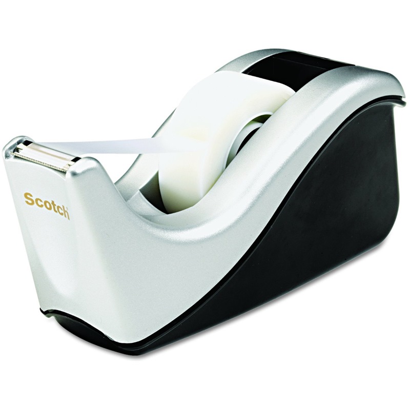 3M SCOTCH DESKTOP TAPE DISPENSER,SILVER C-60ST