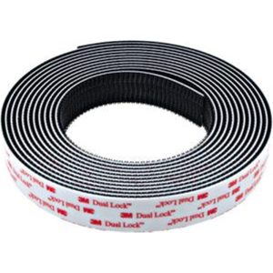 3M DUAL LOCK RECLOSABLE FASTENER TYPE 250 SJ3550 1"X1M BLACK