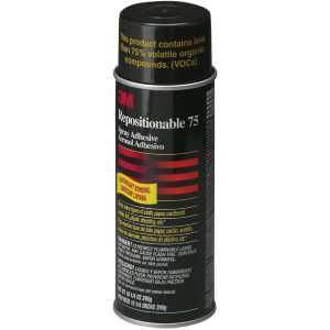 3M 75 REPOSITIONABLE ADHESIVE AEROSOL