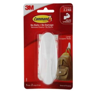 3M COMMAND DESIGNER LARGE HOOKS 17083ANZ