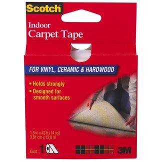 3M SCOTCH INDOOR CARPET TAPE 1.5IN X 42FT / CT2010