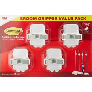 3M COMMAND BROOM GRIPPER VALUE PACK 4PPP 17007BGVP