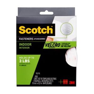 3M SCOTCH INDOOR FASTENER WHITE 3/4" X 15FT(4.5M) 4760