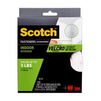 3M SCOTCH INDOOR FASTENER WHITE 3/4" X 15FT(4.5M) 4760