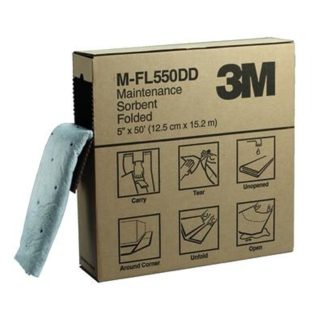 3M MAINTENANCE SORBENT FOLDED M-FL550DD, HIGH CAPACITY