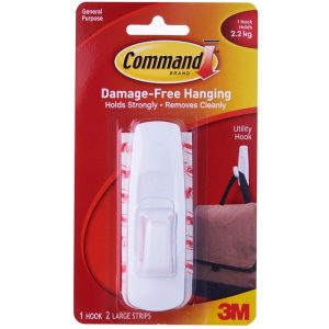 3M COMMAND LARGE HOOKS - 17003ANZ