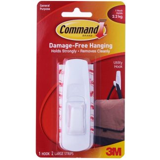 3M COMMAND LARGE HOOKS - 17003ANZ