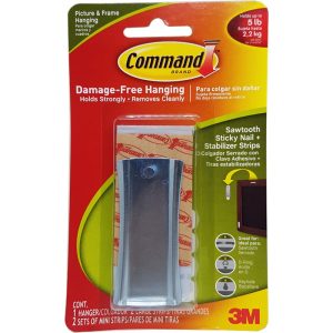 3M COMMAND SAWTOOTH HANGER 17047