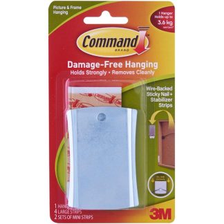 3M COMMAND WIRE BACK HANGER 17048