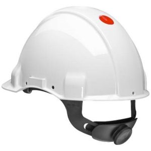 3M SAFETY HELMET WITH UVICATOR G3001NUV-VI WHITE