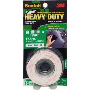 3M SCOTCH HEAVY DUTY DOUBLE SIDED FOAM TAPE KCP-15 (VEHICLE INTERIOR) 15MMX1.5M