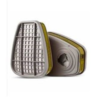 3M MERCURY/CHLORINE CARTRIDGE 6007 1PAIR (FOR RESPIRATOR 6000 SERIES)