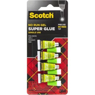 3M SCOTCH SUPER GLUE GEL.2GM -(4TUBES/PK)-AD119