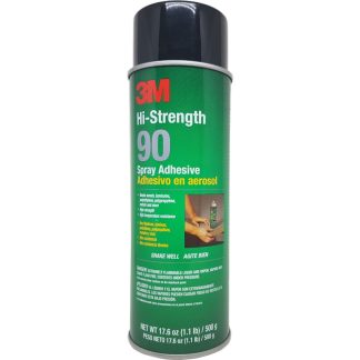 3M HI-STRENGTH 90 SPRAY ADHESIVE 17.6OZ