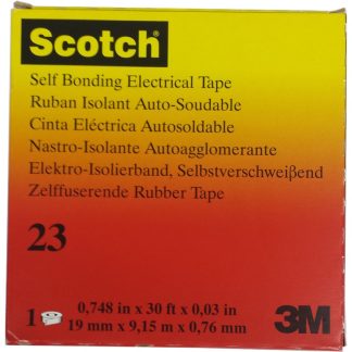 3M SCOTCH 23 HIGH TENSION TAPE 3/4"X30FT