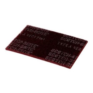 3M GENERAL PURPOSE HAND PAD - 7447  6X9INCHES(MAROON)