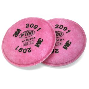 3M PARTICULATE FILTER 2091 P100 - 2PPP