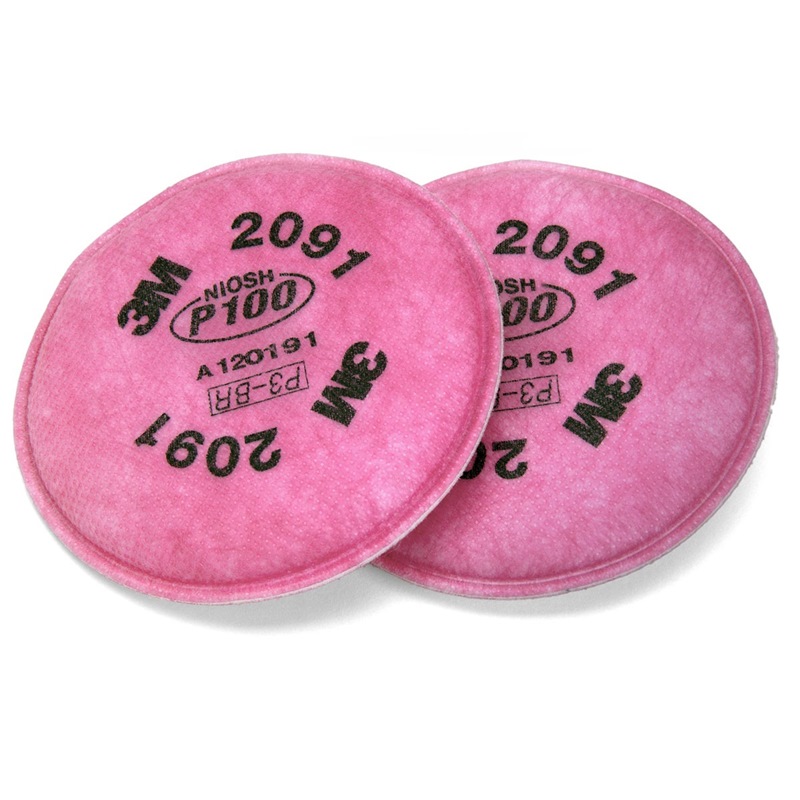 3M PARTICULATE FILTER 2091 P100 - 2PPP