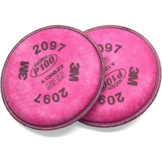 3M PARTICULATE FILTER 2097 W/ ORGANIC VAPOR RELIEF P100 - 2PPP