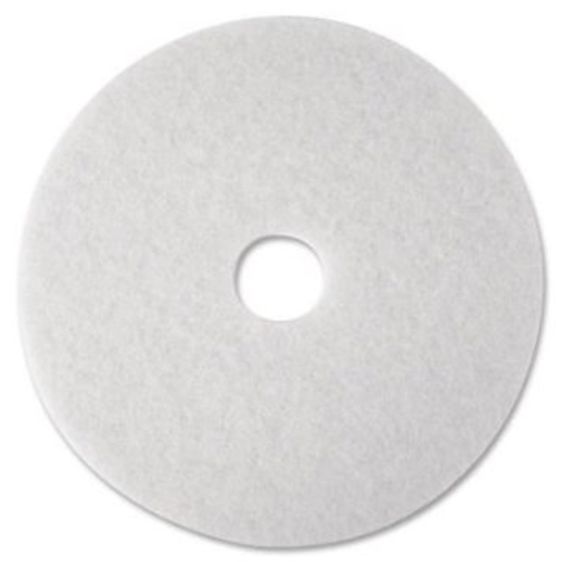 3M WHITE SUPER POLISH PAD 4100 5 PCS
