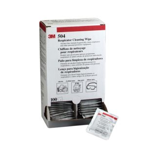 3M RESPIRATOR CLEANING WIPE 504