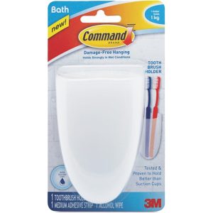 3M COMMAND TOOTH BRUSH HOLDER - BATH16ES