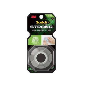 3M SCOTCH HEAVY DUTY DOUBLE SIDED FOAM TAPE KH-19 (ROUGH & UNEVEN) 19MMX1.5M