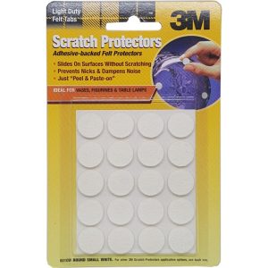 3M SCRATCH PROTECTOR 16MM WHITE - 8010W
