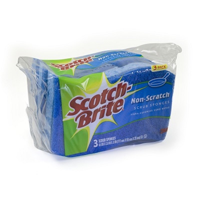 3M SCOTCH BRITE MP SCRUB-SPONGE 520-3 3PPP