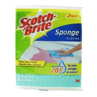 3M SCOTCH BRITE SPONGE CLOTH 9055 2PPP