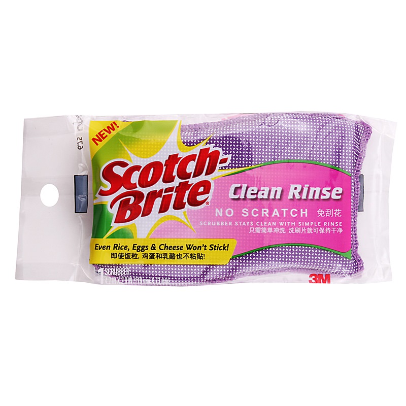 3M SCOTCH BRITE CLEAN RINSE SCRUBBER 201