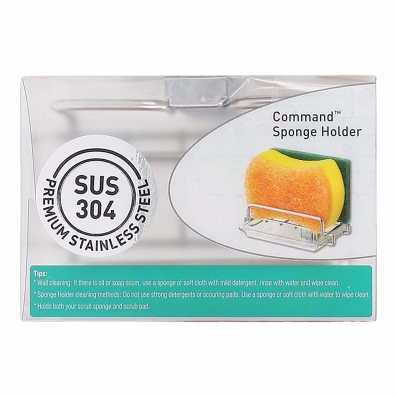 3M COMMAND STAINLESS STEEL METAL CADDY 17674B