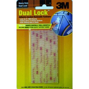 3M DUAL LOCK 3560DL 2.5CMX10CM CLEAR