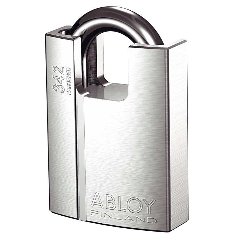 ABLOY PL342 STEEL PADLOCK WITH RAISED SHOULDERS