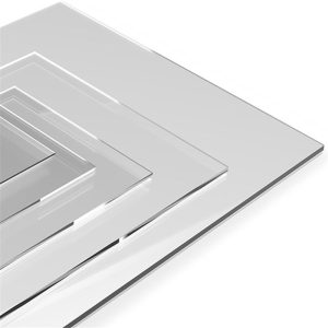 ACRYLIC PERSPEX SHEET CLEAR 4'X8' (1.22X2.44M)