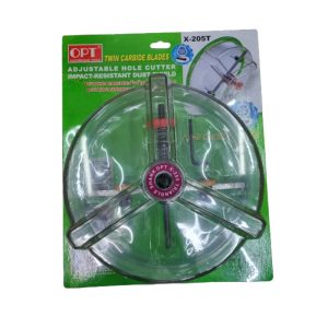 ADJUSTABLE CIRCLE CUTTER C/W DUST COVER 200MM