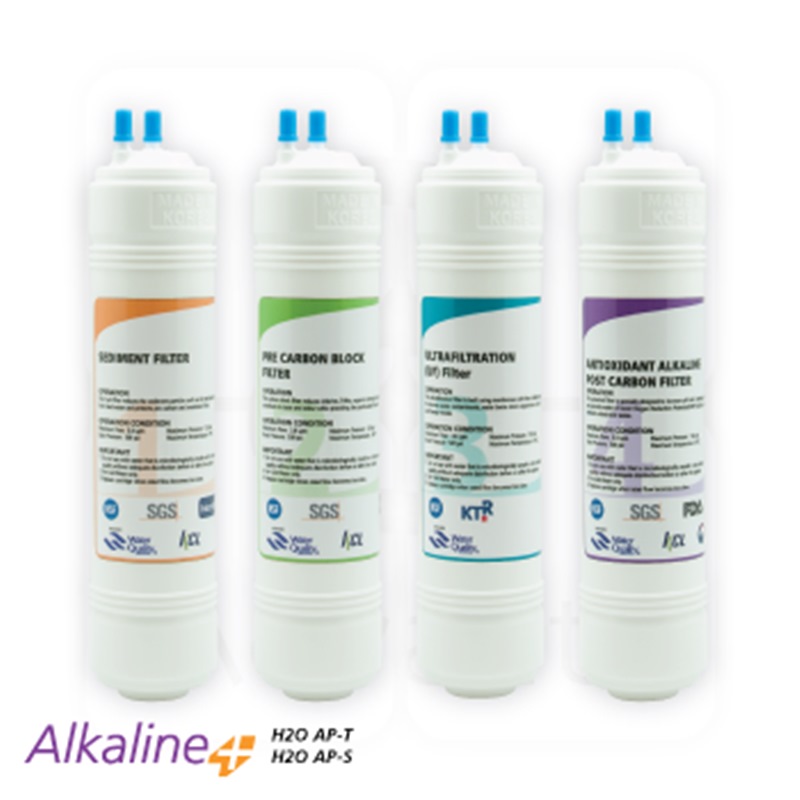 ADVANTE H2O AP-RC ALKALINE PLUS REPLACEMENT CART (SET OF 4)