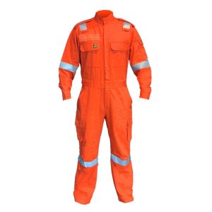 ALCONA COVERALL MANDARIN COLLAR ORANGE 3K BASIC