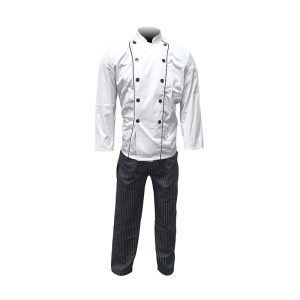 ALCONA 1K CHEF UNIFORM COAT/TROUSERS