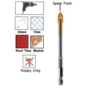 ALPEN GLASS DRILL BIT (AUSTRIA)
