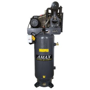 AMAX AIR COMPRESSOR VERTICAL TANK 5.5HP/60L/12BAR AMTS55-60V WITH MOM