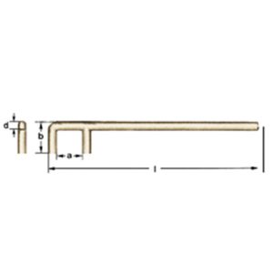 AMPCO NON-SPARKING VALVE WHEEL WRENCH