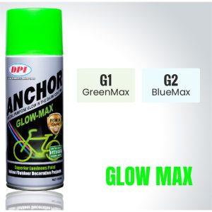 ANCHOR PREMIUM SPRAY PAINT GLOW-MAX COLOURS 400ML
