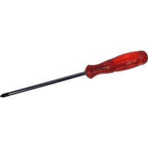 AONENG RED PLASTIC HANDLE SCREWDRIVER +