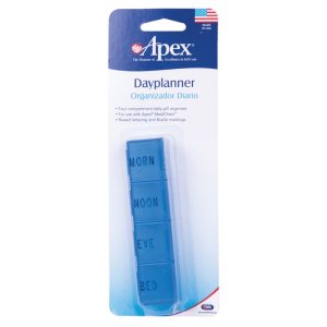 APEX DAY PLANNER HILITED TRANS BLUE 70016